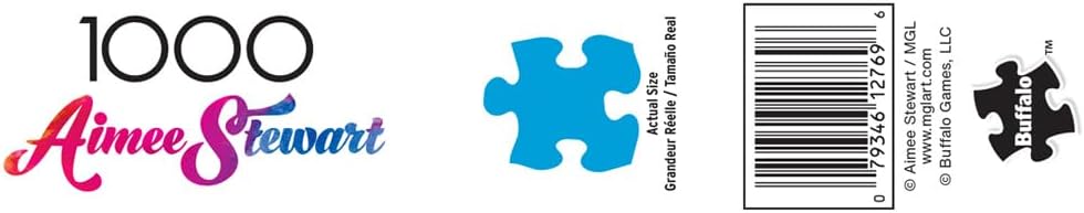 Buffalo Games - Aimee Stewart - Winterland Fun - 1000 Piece Holiday Jigsaw Puzzle Christmas Puzzles for Adults – Precision-Cut Pieces, Beautiful Artwork, and Hours of Relaxing Fun