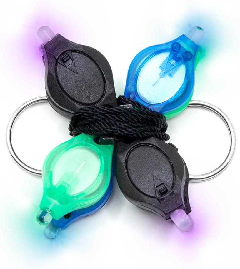 GloFX Team 8-LED Rave Double Orbit: True Color Orbital Flow Light Show