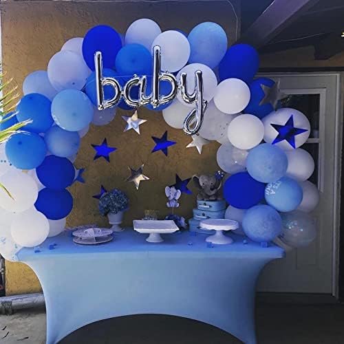 FORLIFE Spandex Table Covers,Fitted Tablecloth for Rectangular Tables, Stretch Patio Table Covers, Universal Spandex Table Cover for Wedding, Banquet, Party (6ft, Blue Mist)