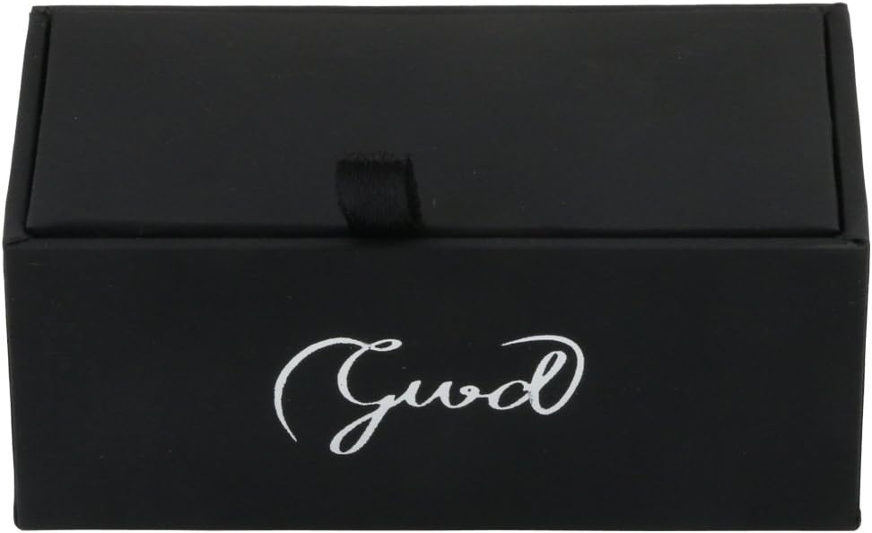 GWD Cufflinks and Tie Clip Set for Men Personalized Cuff Links Business Wedding Father's Day Gift