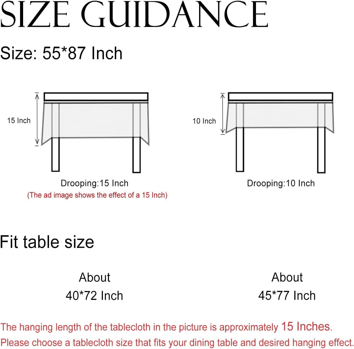 ISAENNE Designer Bohemian Linen Rectangular Tablecloth,Colorful Floral Pattern Table Cloth,Wrinkle Resistant Decorative Tablecloths for Dining Thanksgiving Kitchen Party,55"*87"-Grace A