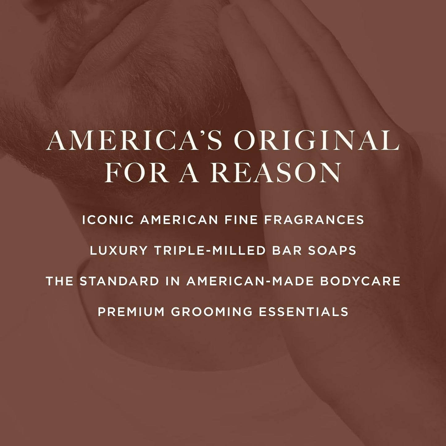 Caswell-Massey OAIRE Castile Bar Soap, Black Clay Men’s Body Wash, Moisturizing Natural Soap for Face, Hands & Bath, Triple-Milled with Essential Oils, Plant-Based & Cruelty-Free, Made in USA, 5.8 oz