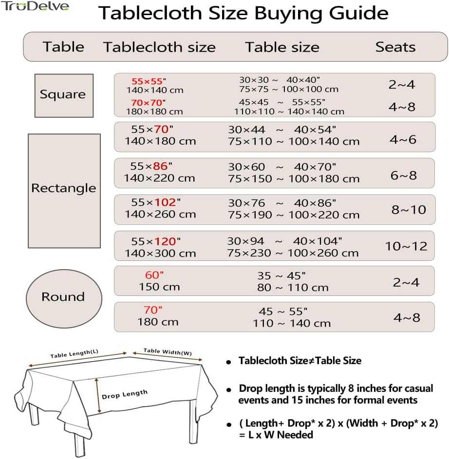 TruDelve Round Tablecloth 70 Inch Beige Striped Cloth Tablecloths Fall Tablecloths Outdoor Table Cloth Round Cover (Beige,70",Round)