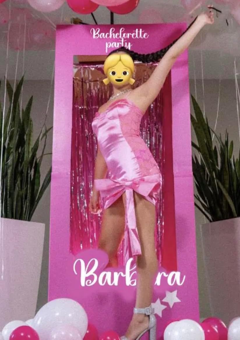 Life Size 3ft, 4ft, 5ft, 6ft and 6.6ft Tall Stand-in Cardboard Doll Photo Booth for Doll Princess Party Decorations Girls Birthday Party Decor Photoshoot, Life Size (4ft Tall (48 inches))