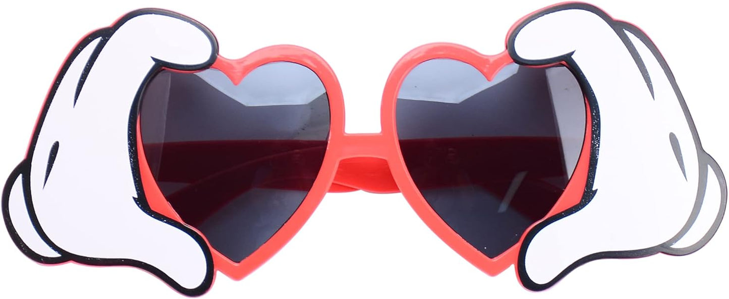 Party Sunglasses - 9 Pairs Funny Hawaiian Glasses, Funny Novelty Giant Fancy Summer Kids Party Favors,photo booth props Beach Themed Party Supplies Decoration