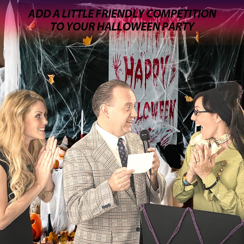 Halloween Friendly Feud Quiz, Halloween Party Game Activity, Feud Trivia Quiz - 003I