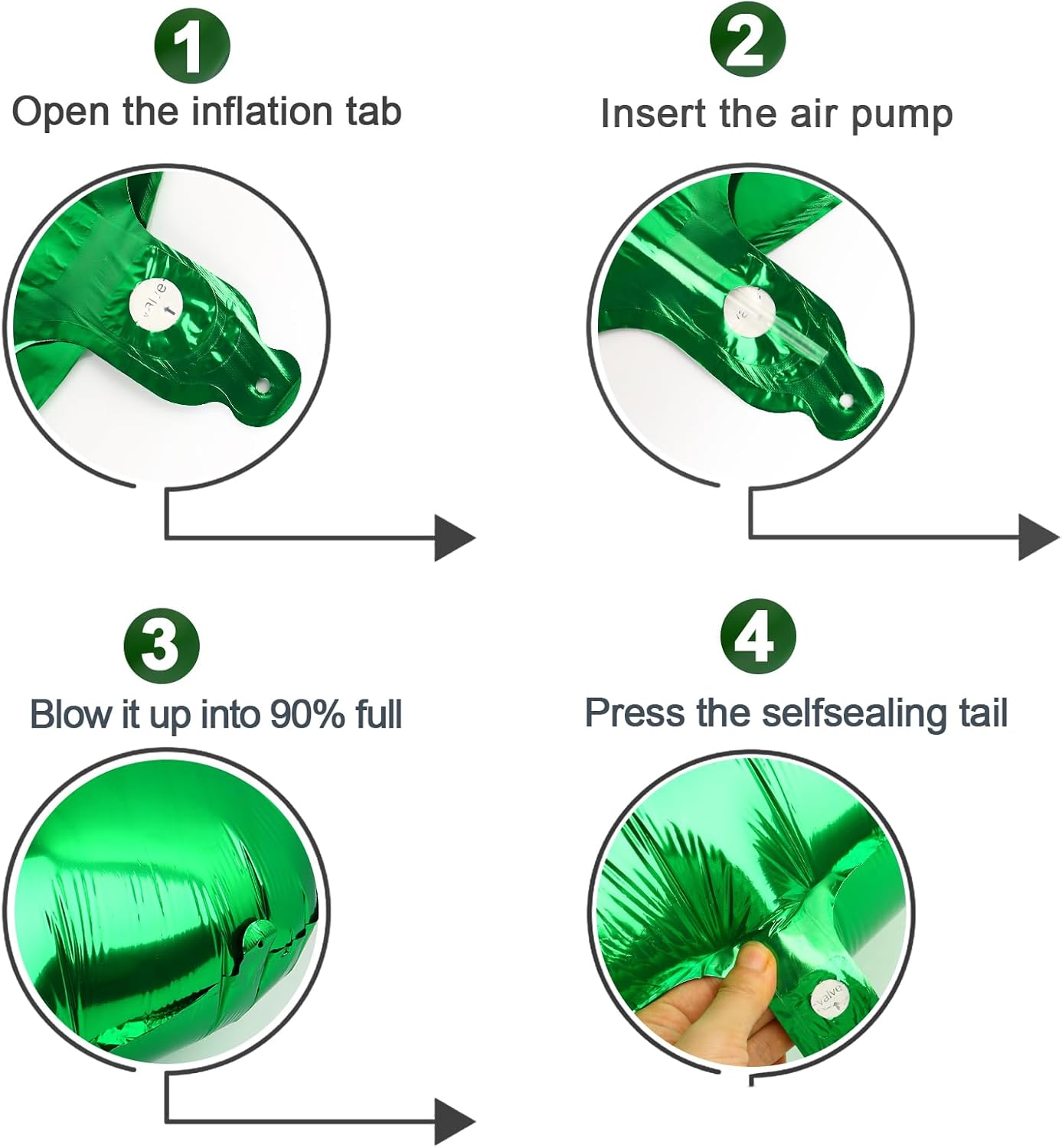 Green 6 Balloon, Number Balloons 40 Inch, 6th Balloons for Decorations, Green Party Supplies 6 Balloon, Number 6 Balloon, St. Patrick's Day Decorations