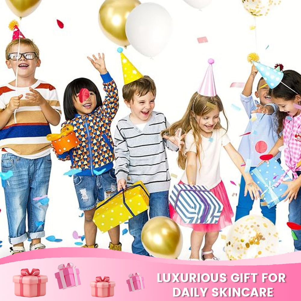 Kaely 6 Pack Fruit Face Masks for Kids, Kids Face Mask Spa Day Kit Supplies, Spa Party Favors for Teens Girls Women, Sheet Facial Mask Skincare Gifts Set, Moisturize Soothe for All Skin Types, 02