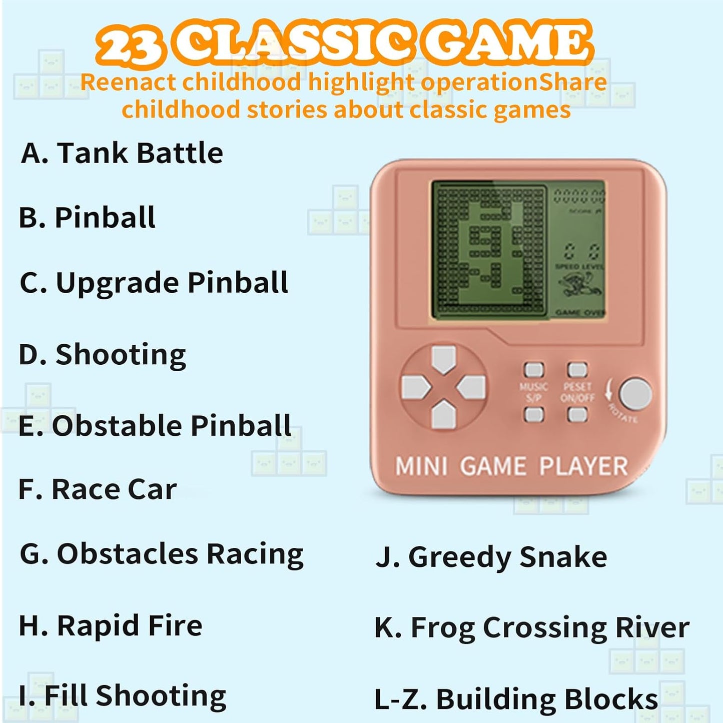 DJMUMU 18PCS Video Game Party Favors Video Game Keychain 6 Colors Gamer Kids Party Favor Bulk Party Favors Party Supplies for Kids Classroom Prizes