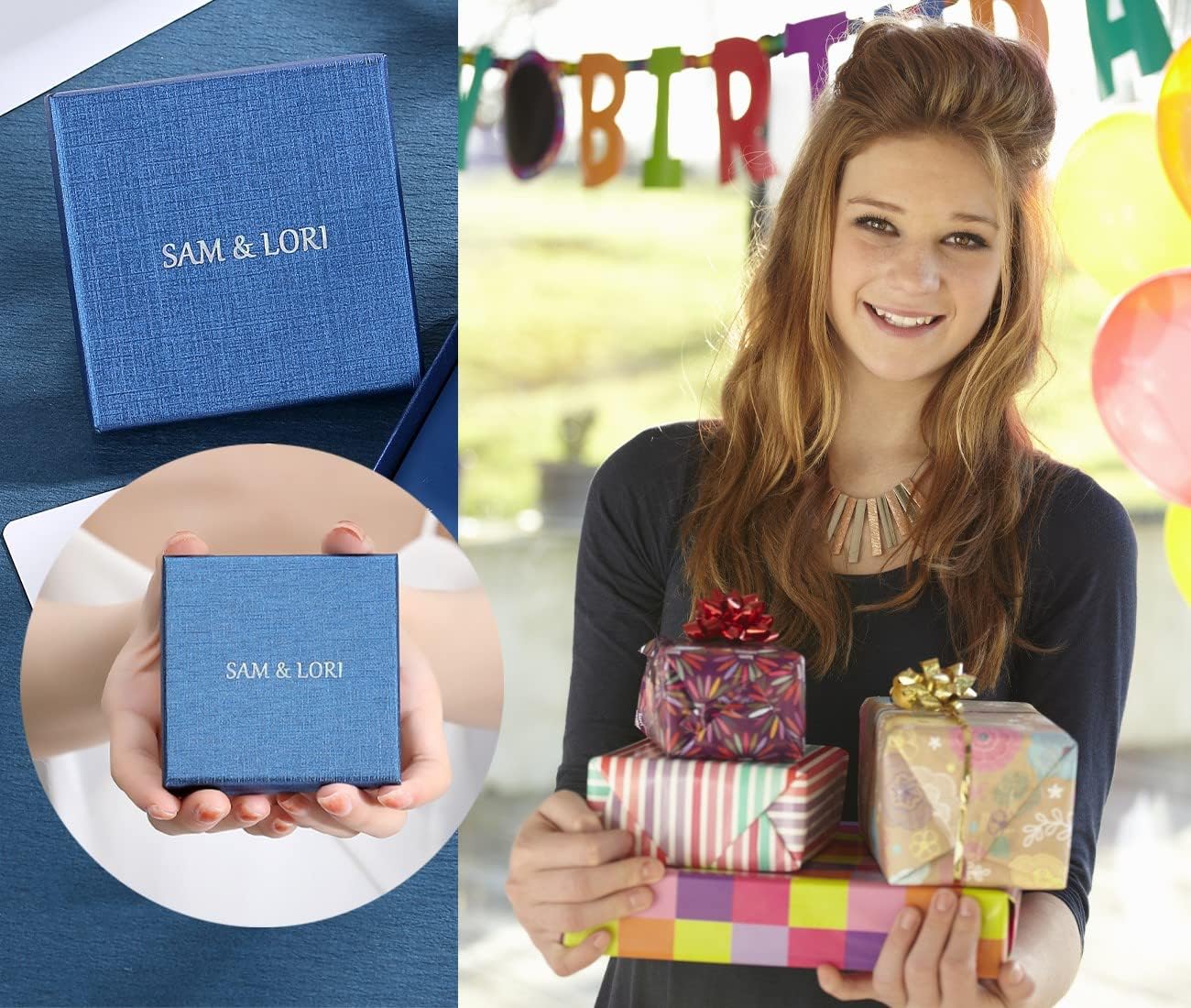 SAM & LORI Personal Bracelets for Teens/Women-Inspirational Jewelry Gifts (Various Designs) for Daughter/Sister/Mom/Friends-Adjustable Bracelet in a Pretty Gift Box