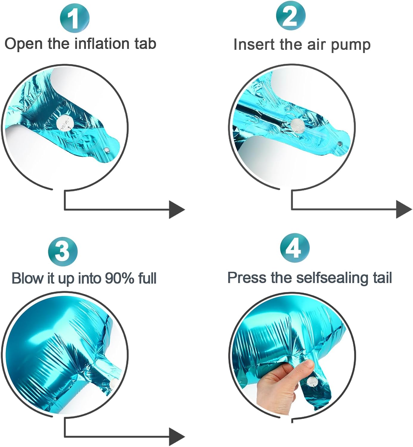 9 Balloon, Blue Number Balloons 40 Inch, 9th Giant Birthday Decorations for Boys Girls, 19th 29th Blue Party Decorations Supplies, Number 9 Balloon