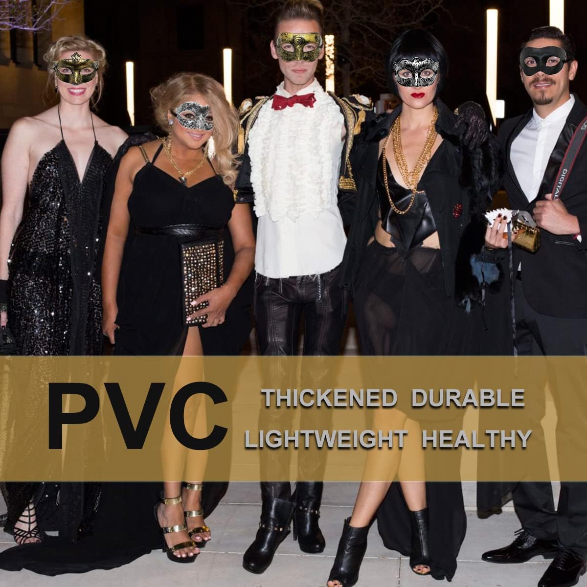 MYMENU Vintage Greek Roman Mask - Venetian Retro Mask for Halloween, Carnival, Mardi Gras, Cosplay