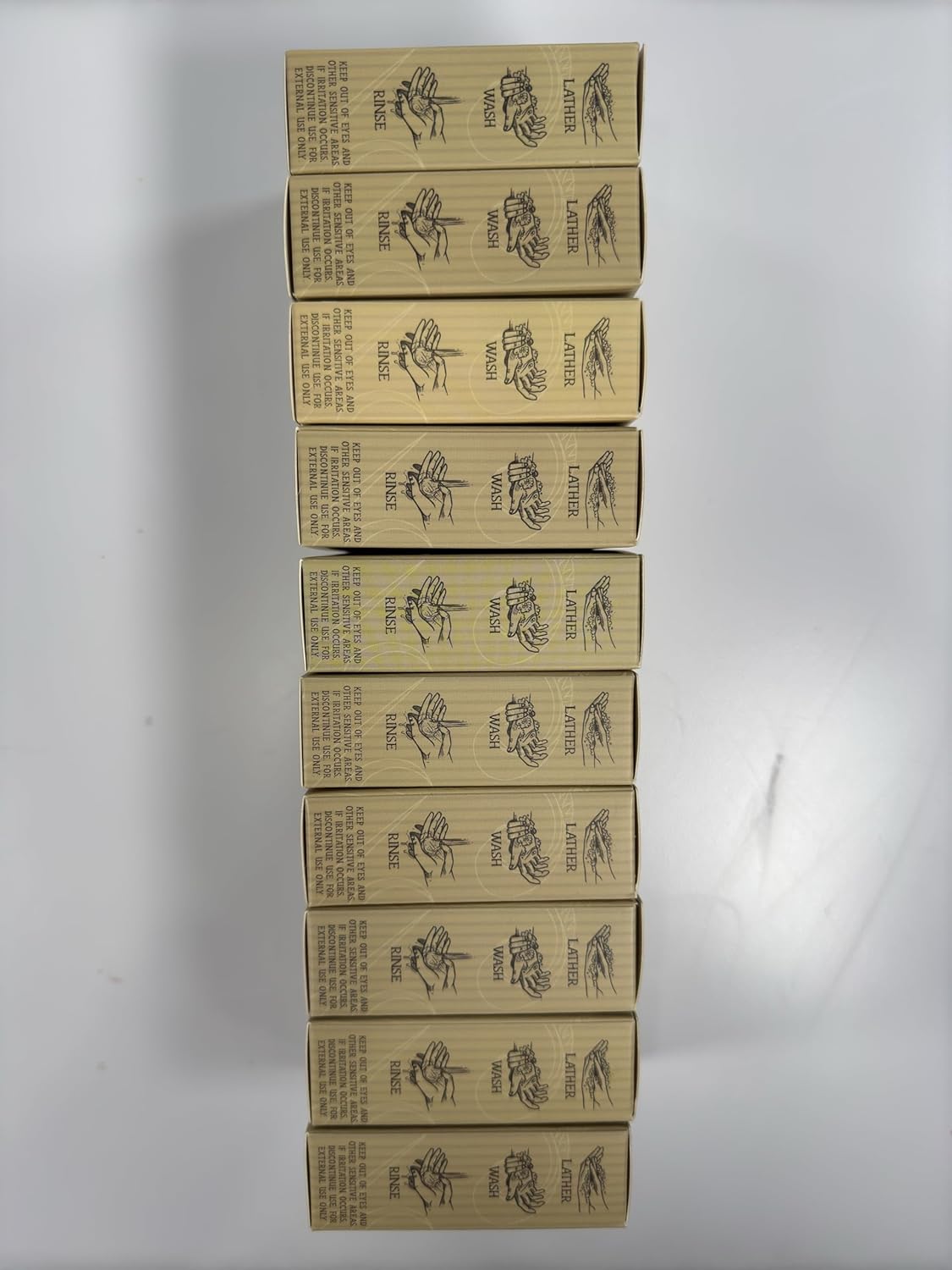 Natural Floral Variety Bar Soap - Gentle Cleansing for Sensitive Skin, Floral - 10 Pack