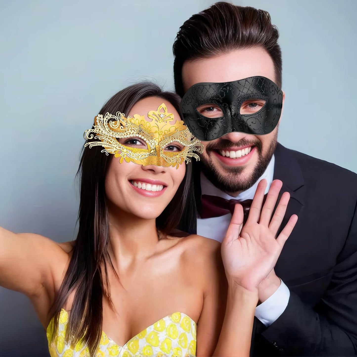 Hoshin Masquerade Mask, Mardi Gras Deecorations Venetian Masks for Womens