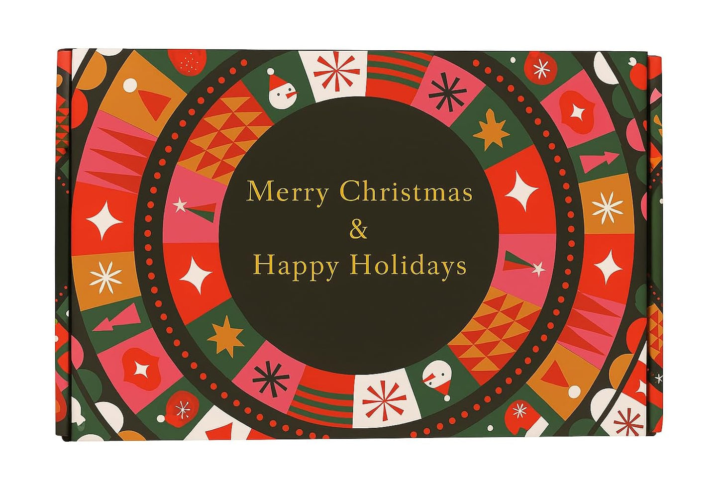 Essential Oil Soap Gift Set - 4 Handmade Soaps - Holiday Gift Box - Moisturizing, Aromatherapy Bars for Face & Body (Christmas Edition)