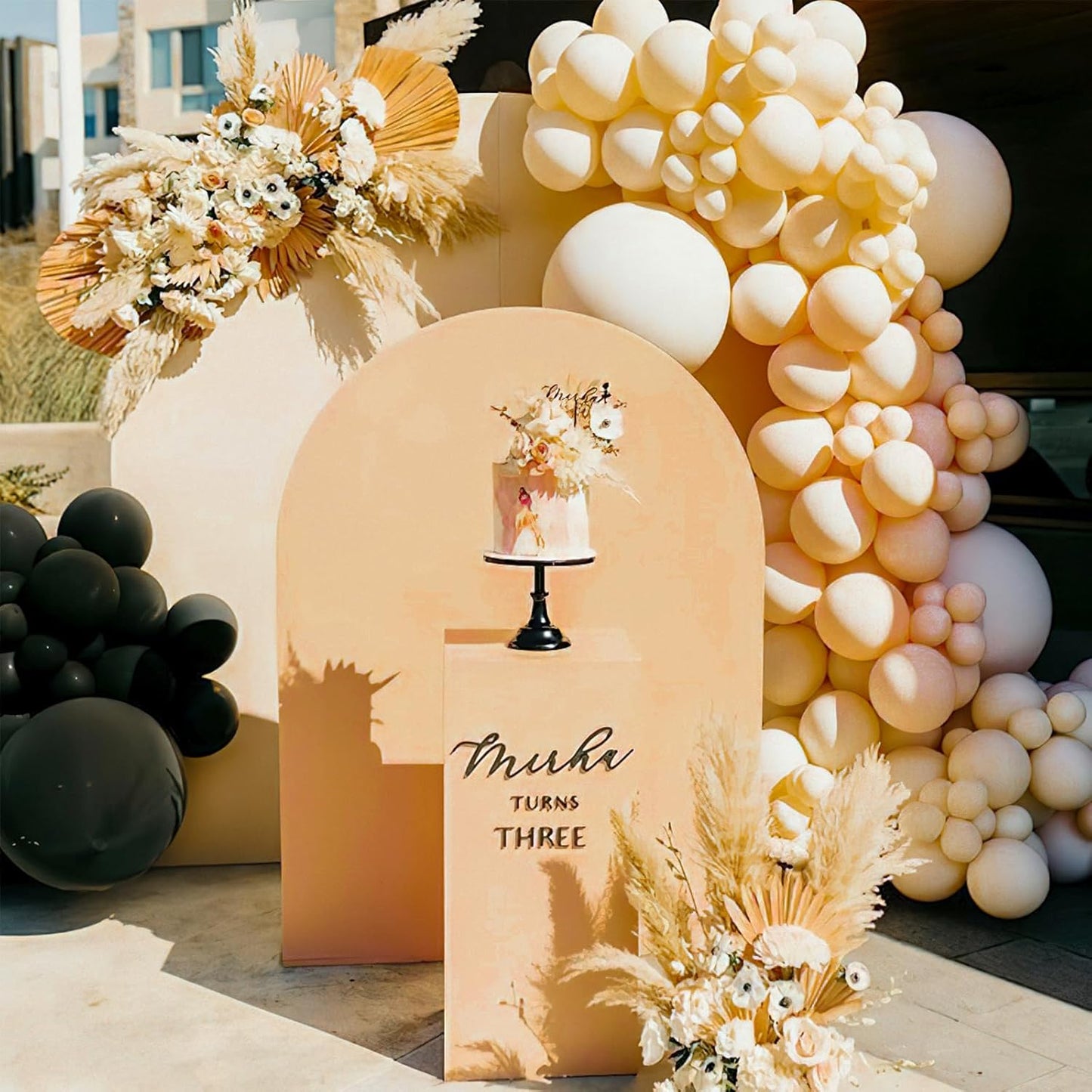 PartyWoo Nude Balloons 50 pcs 12 Inch Beige Apricot Cream Boho Latex Neutral Helium Balloons for Thanksgiving Graduation Baby Shower Boho Theme Birthday Party Decorations Nude-Y103