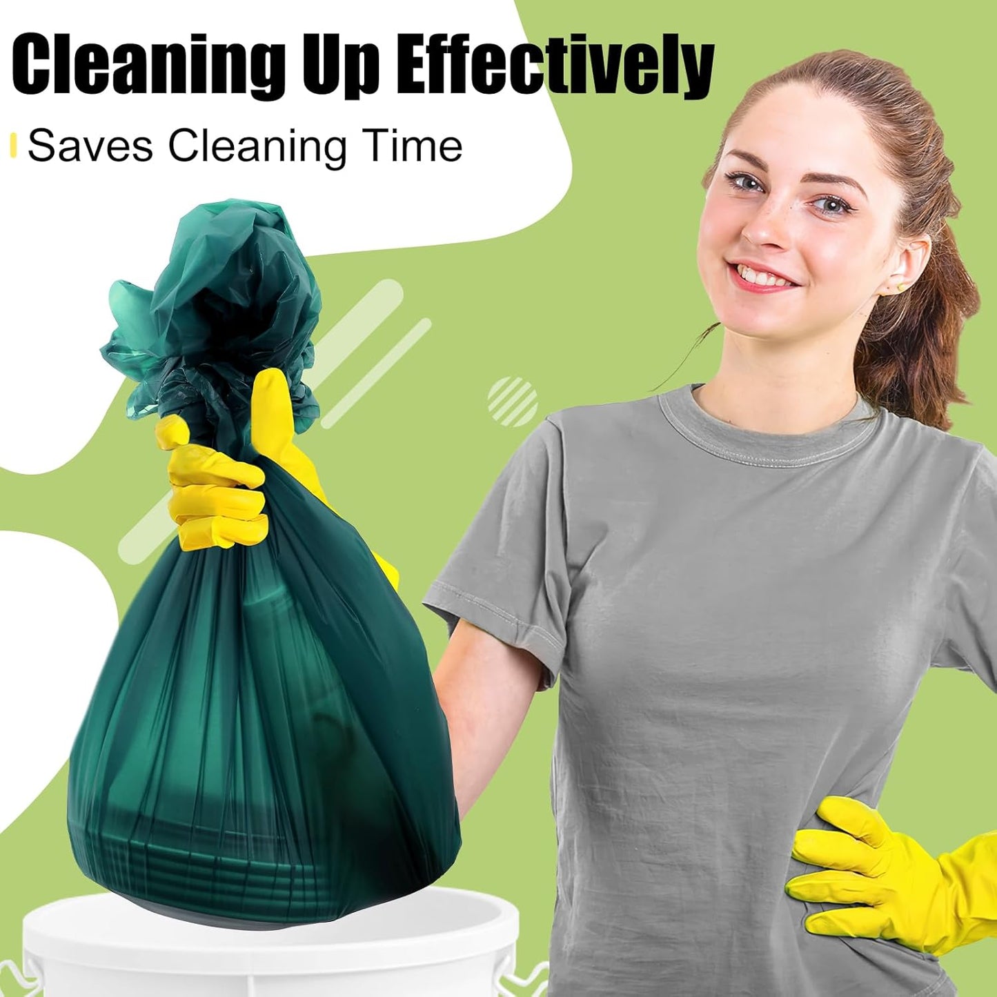 Smiry 54 Inch x 100 Feet Disposable Table Cover Roll, Christmas Green Plastic Table Cloth in Cut-to-Size Box with Slide Cutter, Waterproof Rectangle Tablecloths for Weddings, Banquets, Outdoor