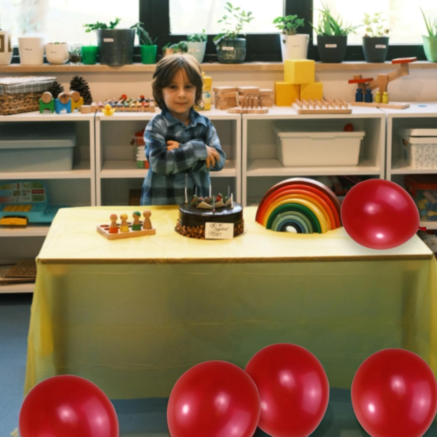 120 Pack Pearl Red Balloons, Bright 12 inch Royal Red Latex Party Balloons for Birthday Wedding Baby Shower Halloween.