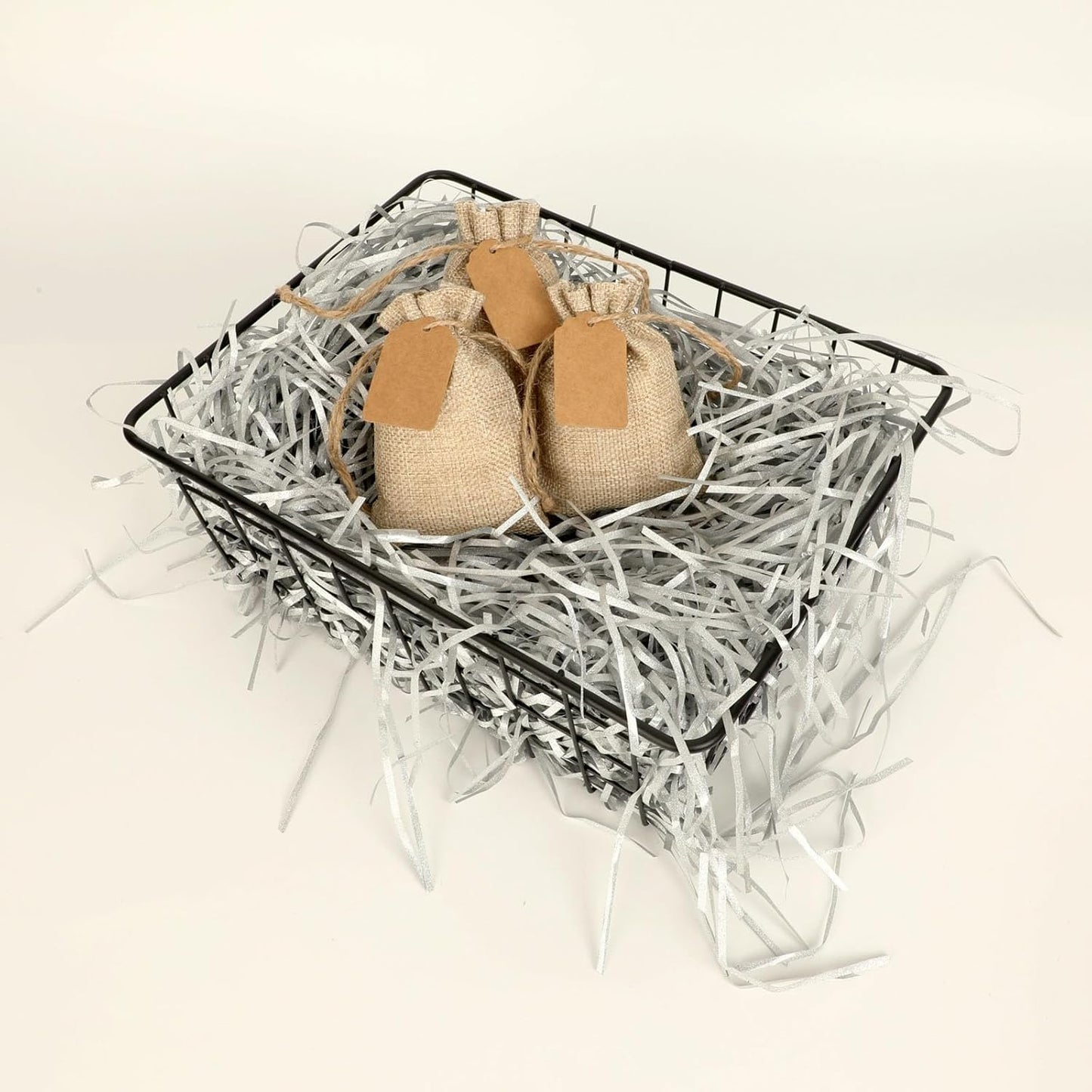 Tapleap Burlap Bags with Drawstring, 3x4 Inches Burlap Favor Sack (Lot of 50) for Wrapping Favors or Gifts, Birthday, Wedding, Party or Household Use