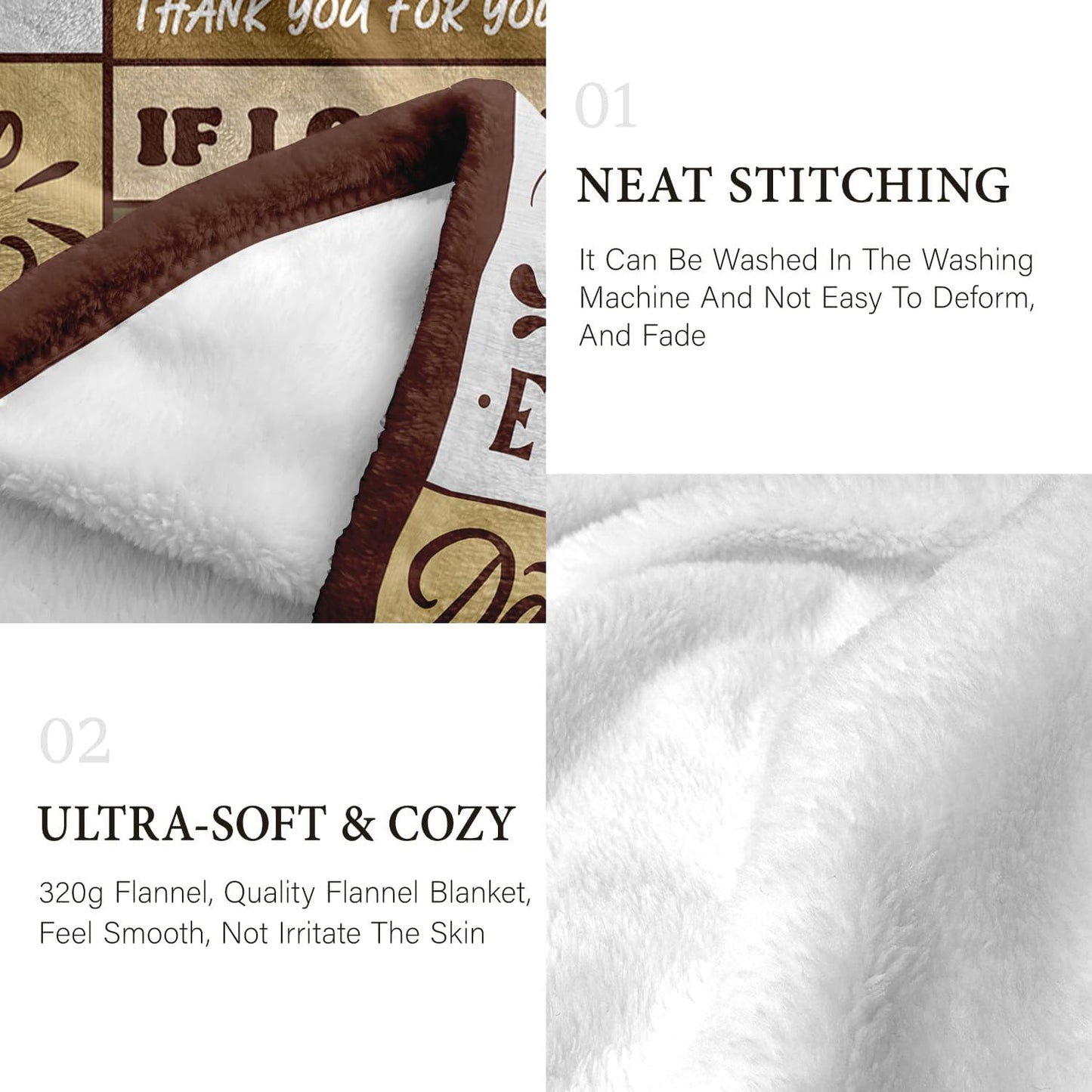 Gifts for Dad from Daughter Son - Birthday Gifts for Dad - Christmas Blanket Gift for Dads - Best Dads Ever Gift - Cool Dad's Birthday Present - Funny Present for Father - Throw Blanket 50" x 60"