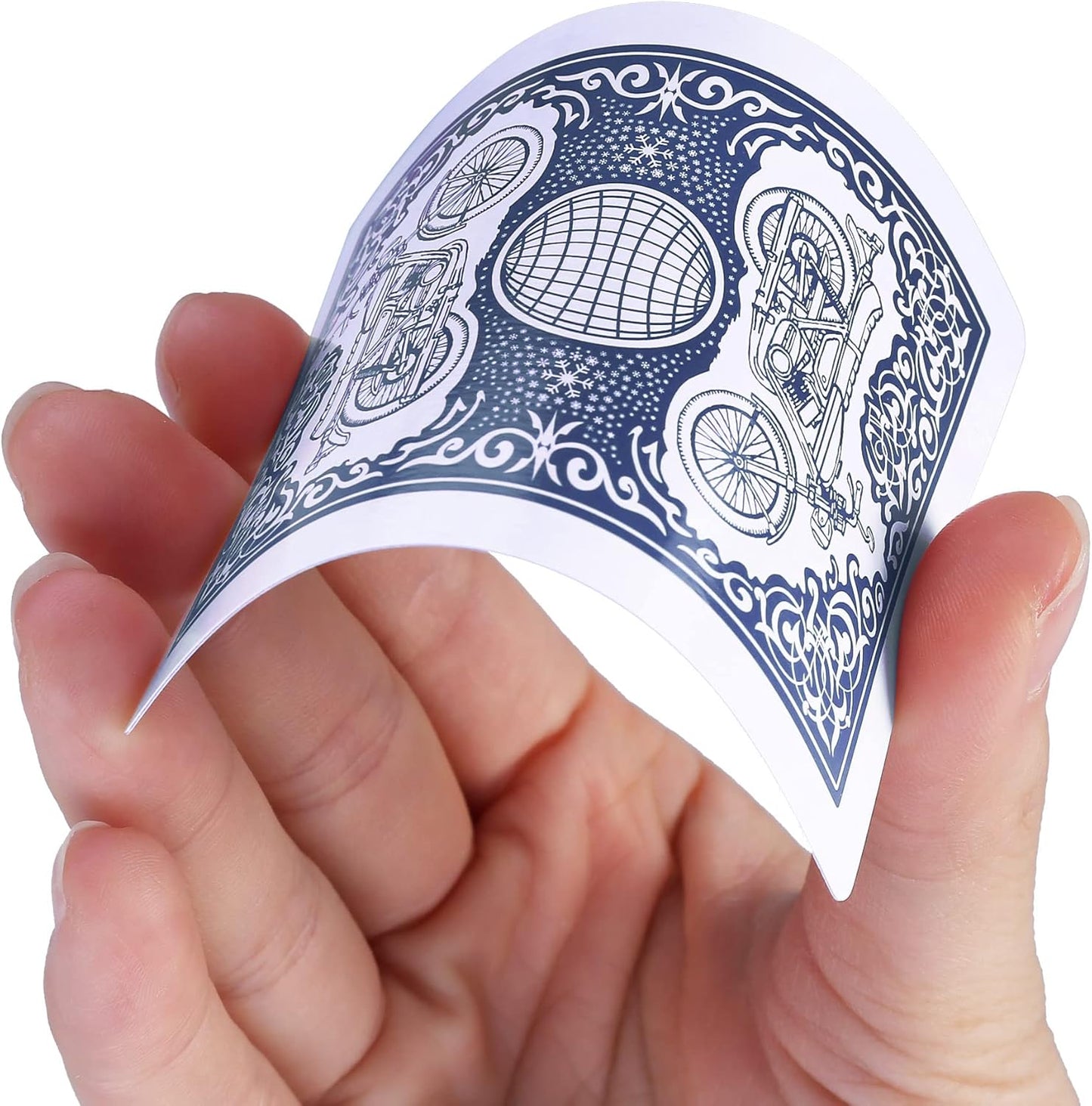 LotFancy Playing Cards Bulk, 144 Decks of Cards - 72 Blue and 72 Red, Poker Size Standard Index, for Blackjack, Euchre, Canasta Card Game, Casino Grade