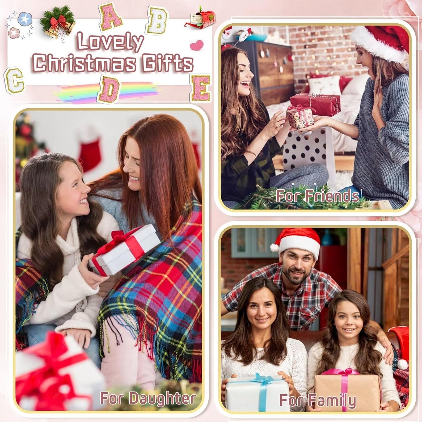 TOPEAST Preppy Stuff Cute Makeup Bag Small Cosmetic Bag Travel Toiletry Bag, Personalized Birthday Wedding Gifts for Mom Teacher Friends Bridesmaids, Preppy Travel Stuff for Girls (Brown N)