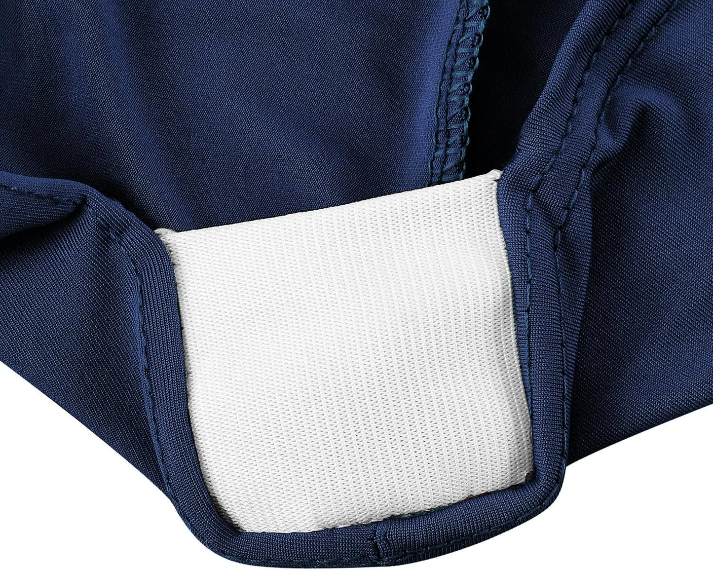 LZY Spandex Table Covers 6 Feet, Stretch/Fitted Table Covers for 6 Feet Folding Table, Rectangular Spandex Table Cloths for Wedding Party or Event (6FT-2PCS, Navy)