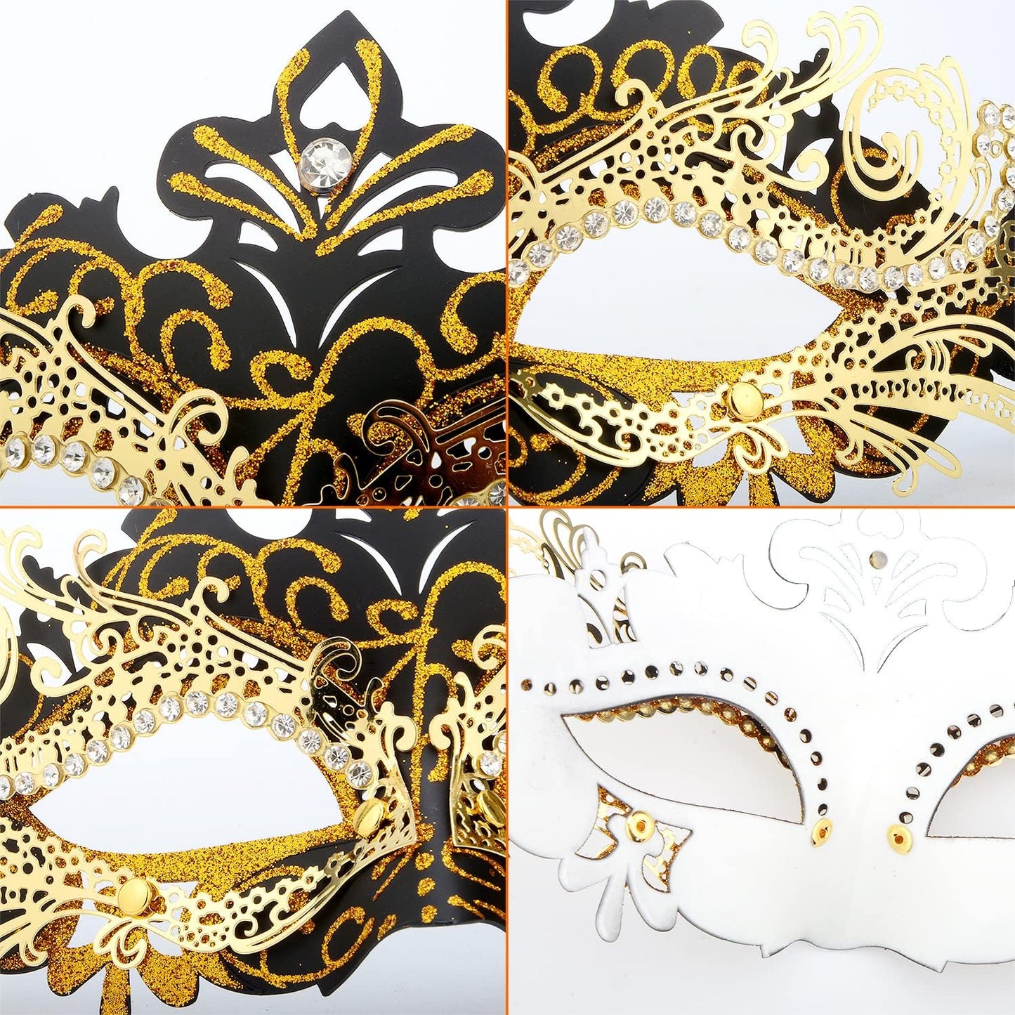 Hoshin Masquerade Mask, Mardi Gras Deecorations Venetian Masks for Womens