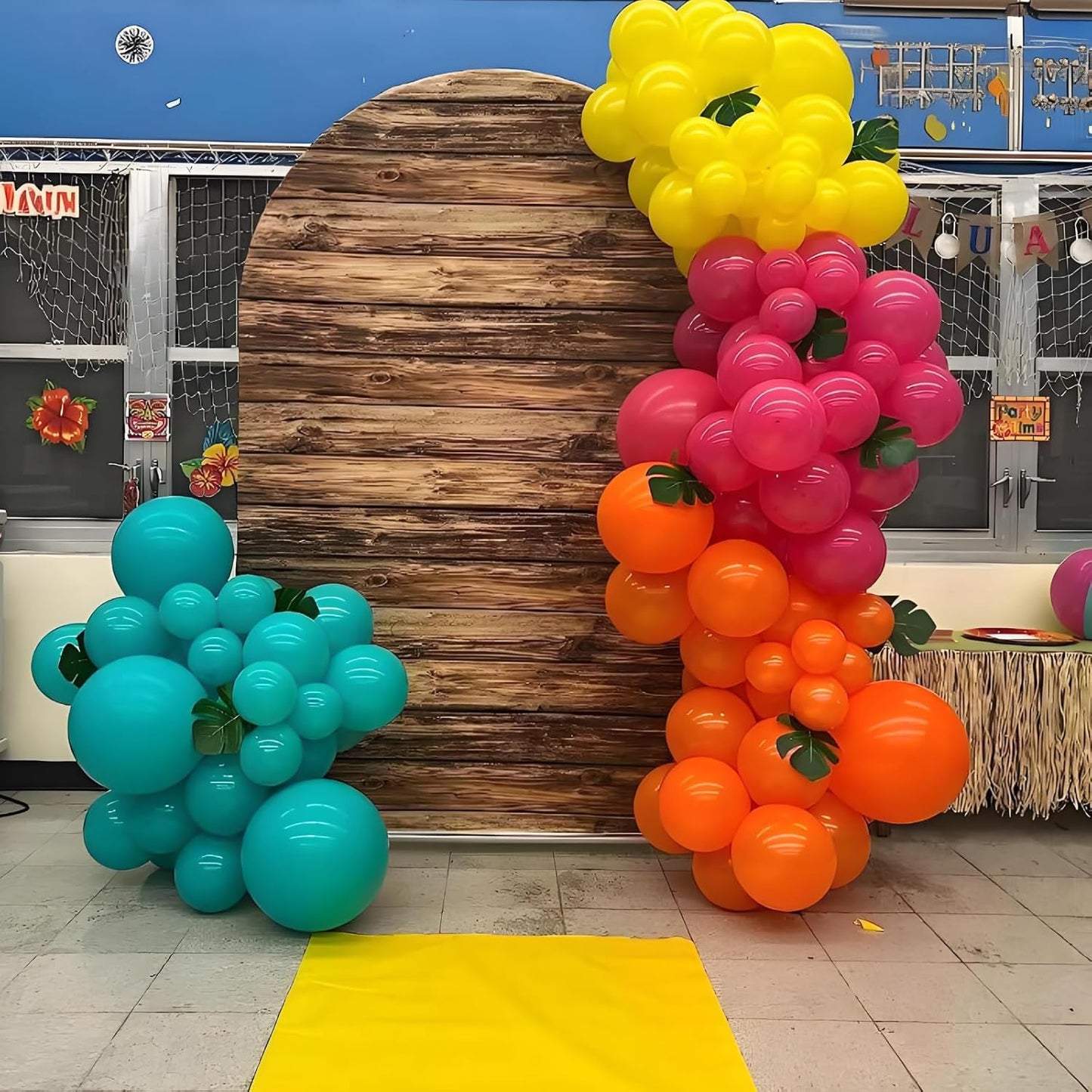 Yellow Balloons, 150 pcs Different Sizes Pack of 18 Inch 12 Inch 10 Inch 5 Inch Latex Balloons for Balloon Garland Balloon Arch as Birthday Party Wedding Decorations