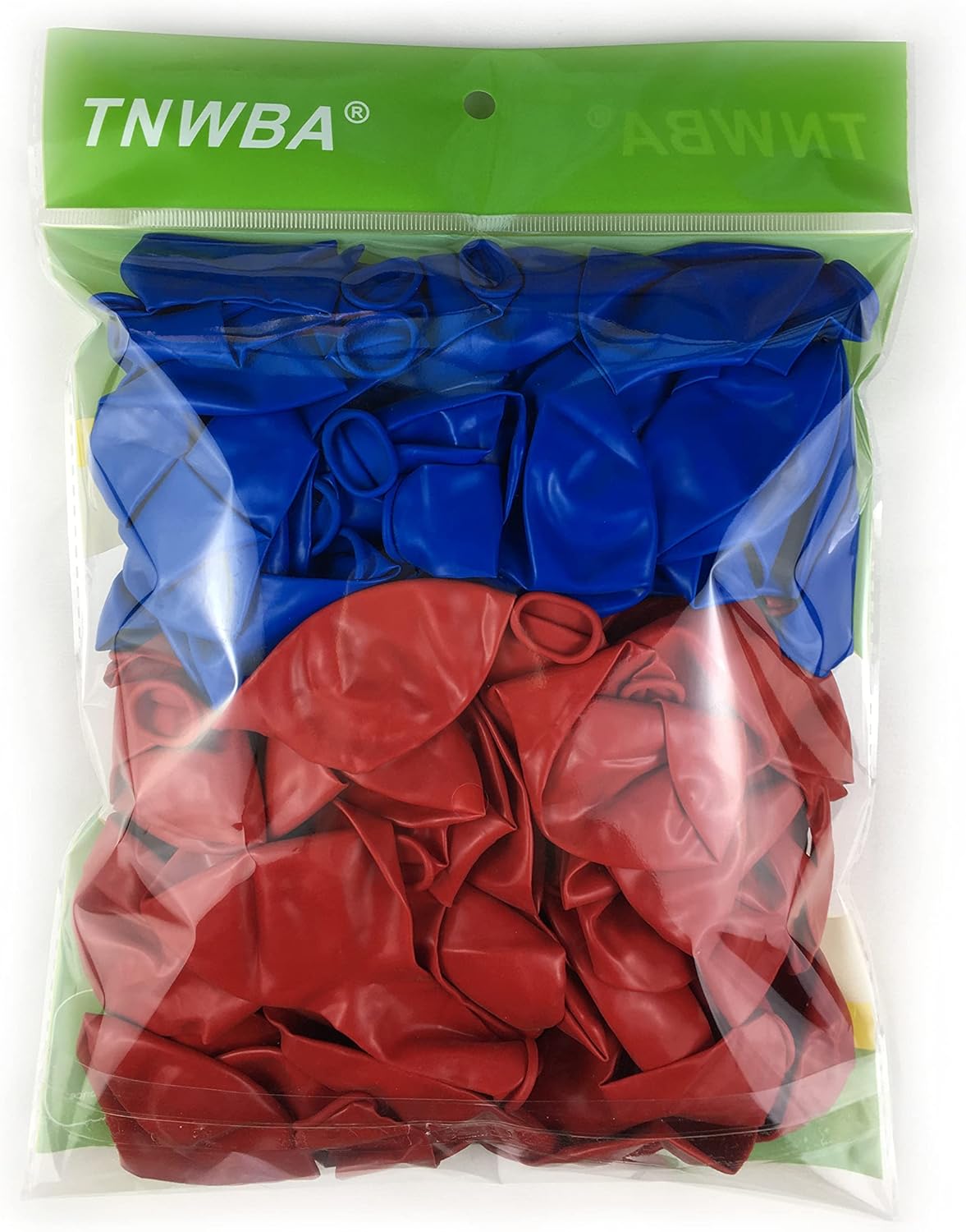 TNWBA Latex Balloons 100 pcs 12 inch, Red and Blue latex Balloons, birthday party decoration