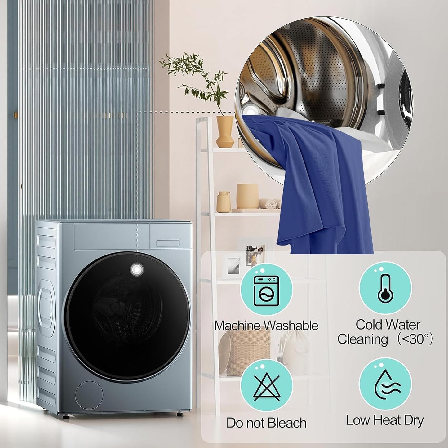 12 Pack Navy Blue Spandex Tablecloth for 6 Foot Rectangle Tables, Wrinkle Free Fitted Table Cloth Cover 6ft Blue Stretchy Tablecloths with Skirt for Parties Weddings Birthday Banquet Baby Shower