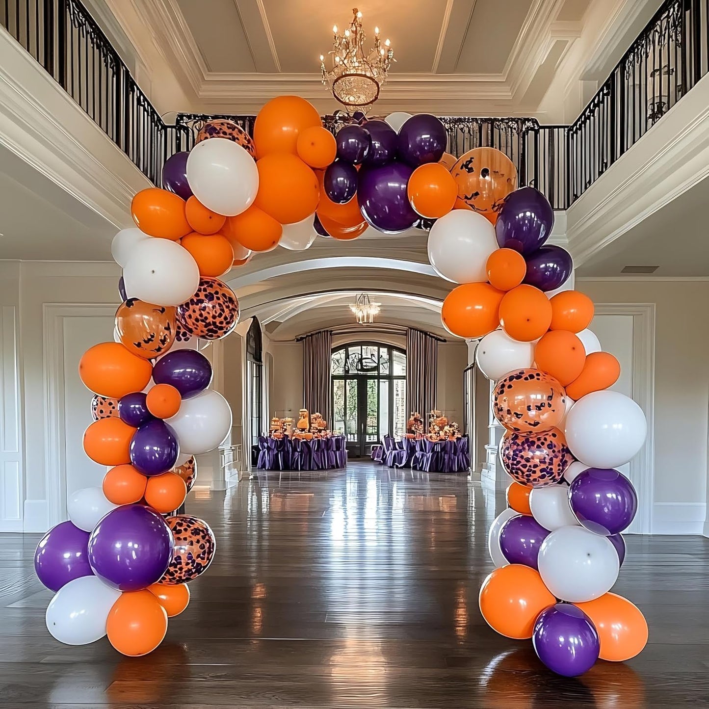 Orange Balloons 125 pcs Different Sizes 18 12 10 5 Inch Matte Autumn Balloon Arch Kit Garland for Birthday Party Baby Shower Thanksgiving Halloween Little Cutie Party Decorations