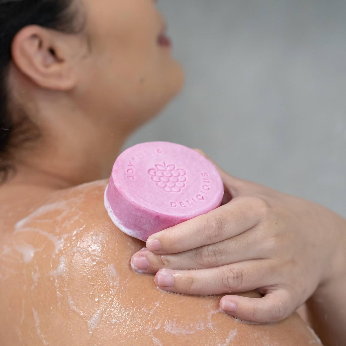 ANIHANA Feel-Good Soap 3 Pack with Coconut Oil and Shea Butter, Gentle Cleansing, Paraben Free, Cruelty Free, Refreshing Berry Vanilla Scent, 4.2 oz each