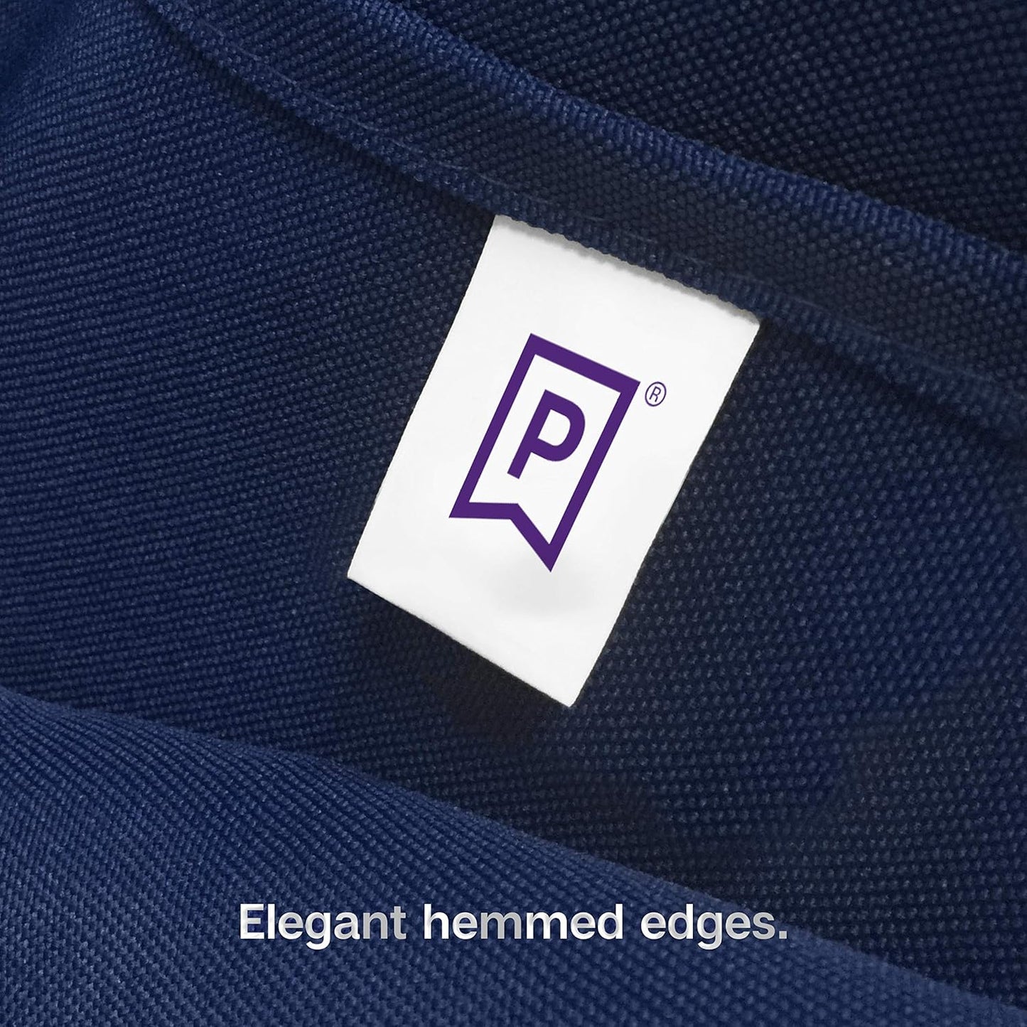 Gee Di Moda Fitted Tablecloth - 72 x 30 Inch Navy Blue Fitted Table Cloth for 6 Foot Rectangle Table - Heavy Duty Washable Fabric - for 6 Ft Buffet Table Holiday Party Dinner Wedding & Trade Show