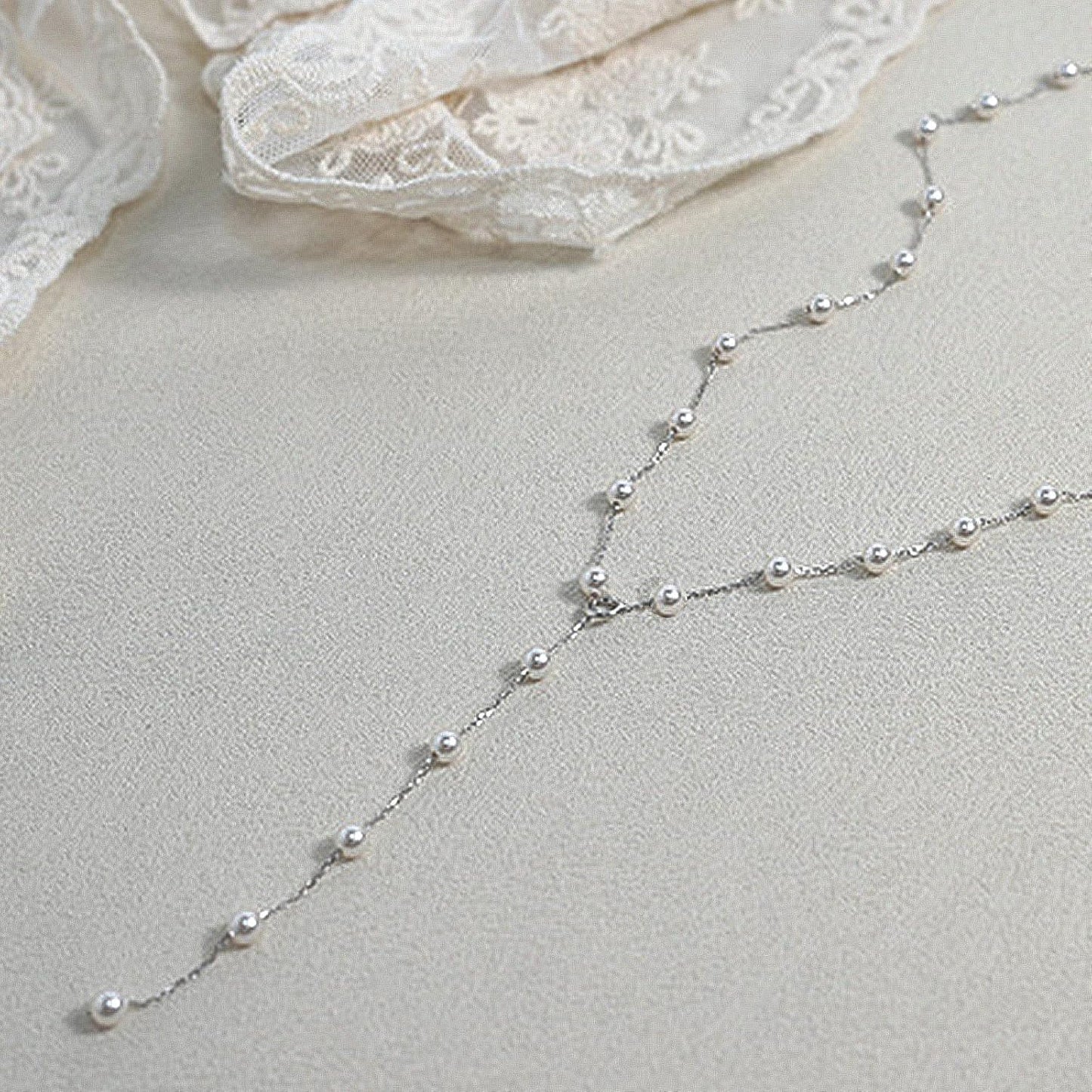 Gold Jewelry Set for Women - Dainty 14K Gold Plated Pearl Necklace and Earring Set with Drop Earrings, Bracelets, Choker Necklace - Wedding Jewelry Gift