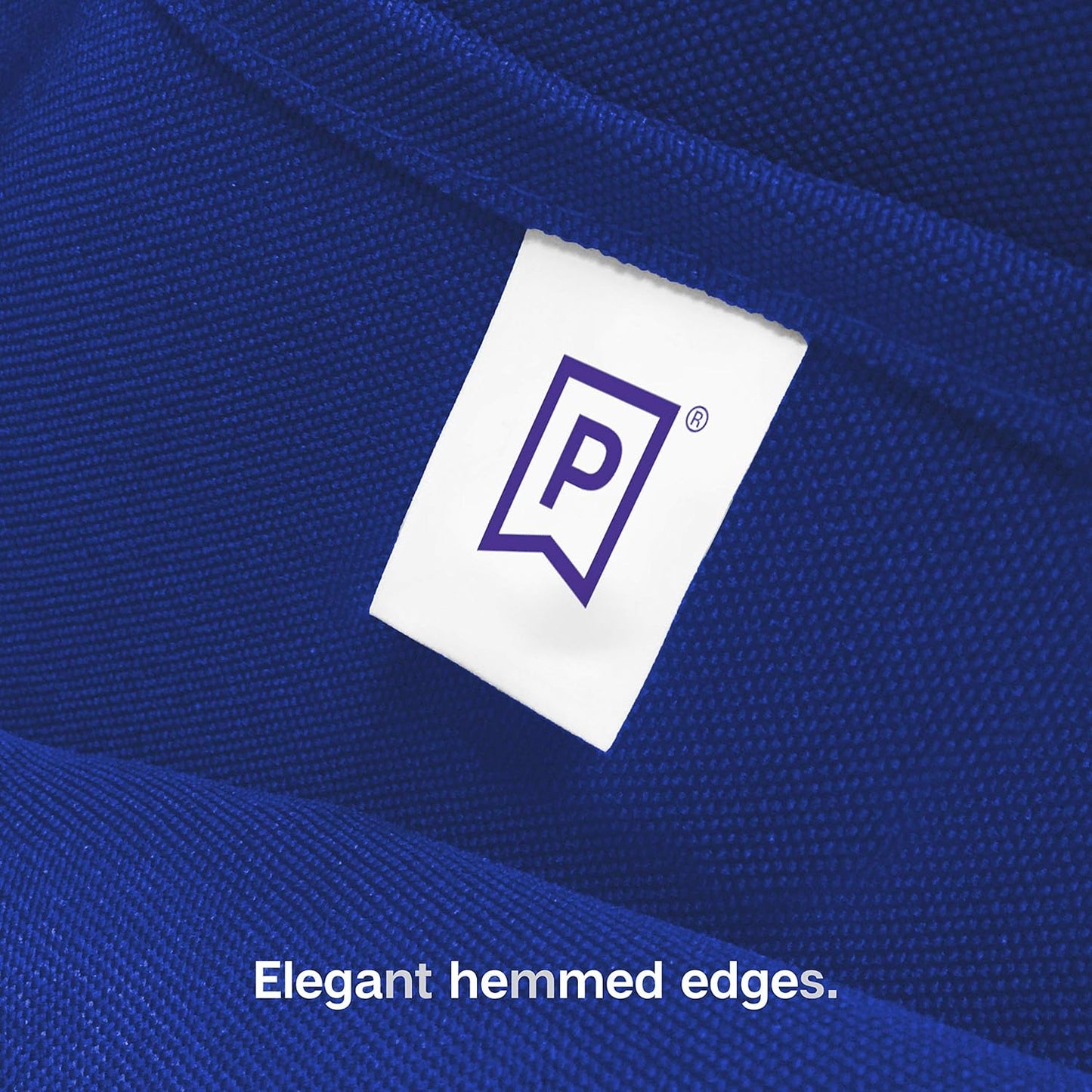 Gee Di Moda Fitted Tablecloth - 48 x 30 Inch Royal Blue Fitted Table Cloth for 4 Foot Rectangle Table - Heavy Duty Washable Fabric - for 4 Ft Buffet Table Holiday Party Dinner Wedding & Trade Show