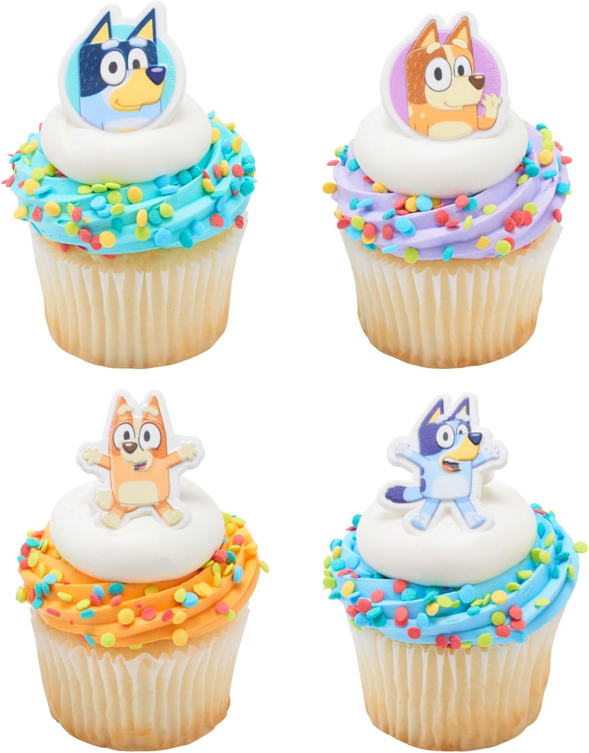 PartyHug cake decorations with toppers and candles, ideal for birthdays, weddings, and festive celebrations.