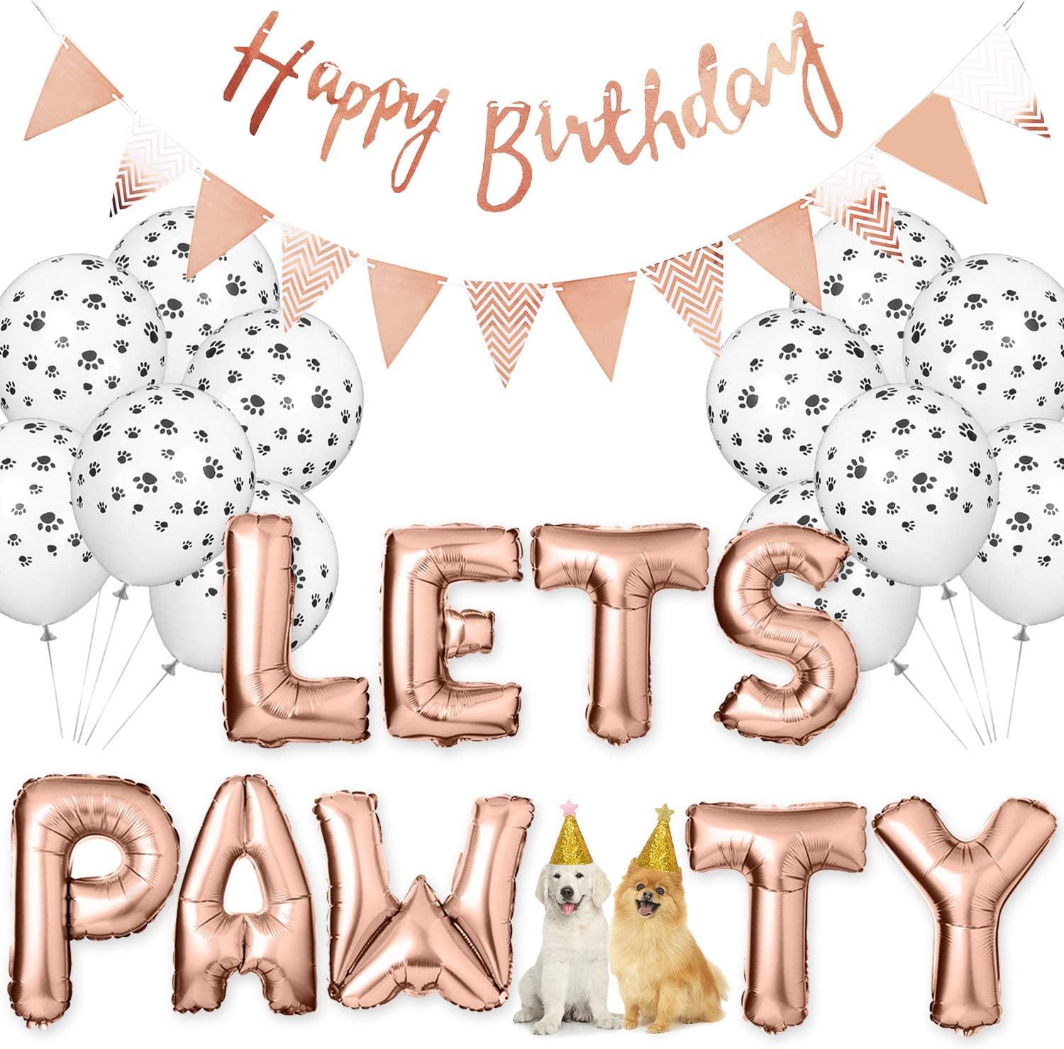 Colorful latex and foil balloons from PartyHug, perfect for birthdays, weddings, and festive party decorations.