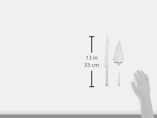 Lenox 812615 True Love Cake Knife & Server, Metallic