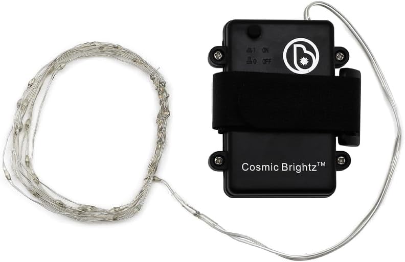 Brightz CosmicBrightz LED Bike Frame Rope Light - 6.5-Foot String Rope - Battery-Powered with On/Off Switch - Ultra Bright Color Keeps Your Ride Fun and Safe for Kids, Teens, & Adults