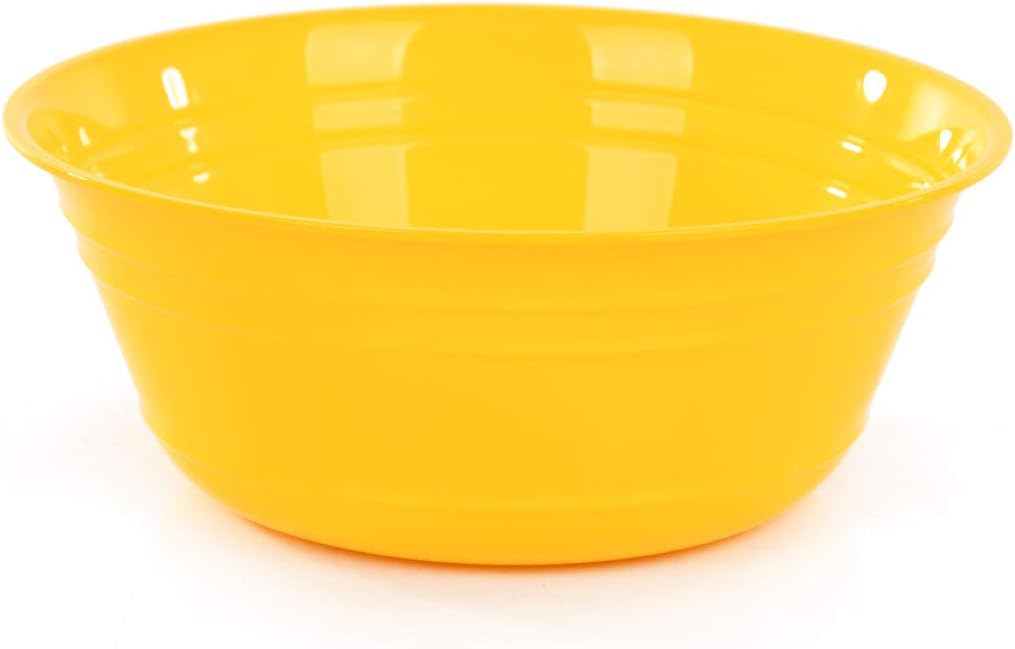 Mintra Home Snack Bowls (Large 2pk (4L), Yellow)