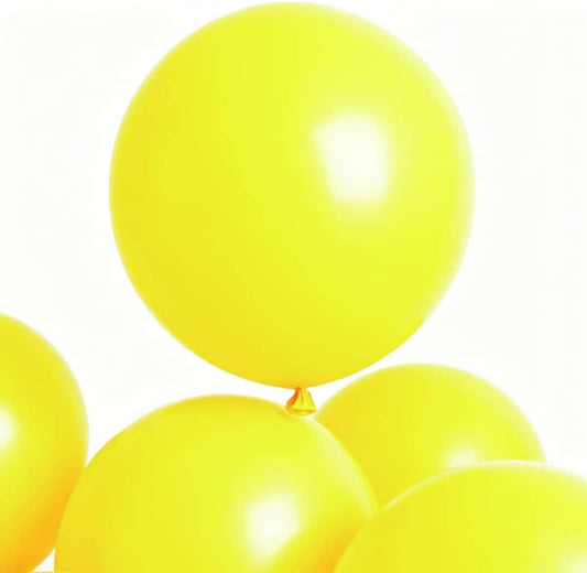 30 Pack Yellow Balloons 36 inch Yellow Latex Large Balloons for Party Decorations and Events