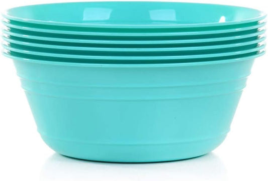 Mintra Home Snack Bowls (Medium 6pk (1.8L), Teal)