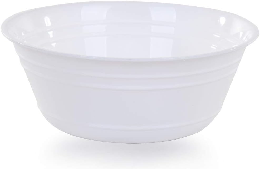 Mintra Home Snack Bowls (Large 2pk (4L), White)