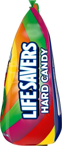 LIFE SAVERS Hard Candy Bag 5 Flavors, Hard Candy Individually Wrapped for Goodie Bags, Road Trips, Treats, Offices, Celebrations, 50-Ounce Party Size