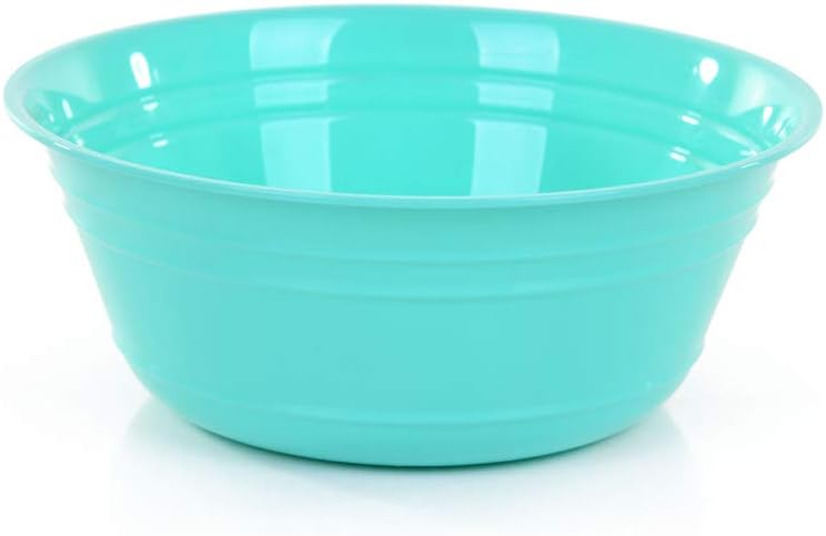 Mintra Home Snack Bowls (Small 6pk (600ml), Teal)