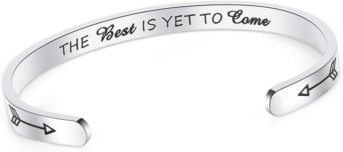 SAM & LORI Personal Bracelets for Teens/Women-Inspirational Jewelry Gifts (Various Designs) for Daughter/Sister/Mom/Friends-Adjustable Bracelet in a Pretty Gift Box