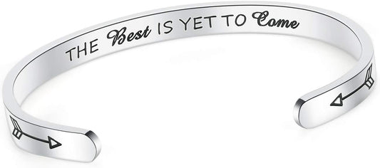 SAM & LORI Personal Bracelets for Teens/Women-Inspirational Jewelry Gifts (Various Designs) for Daughter/Sister/Mom/Friends-Adjustable Bracelet in a Pretty Gift Box