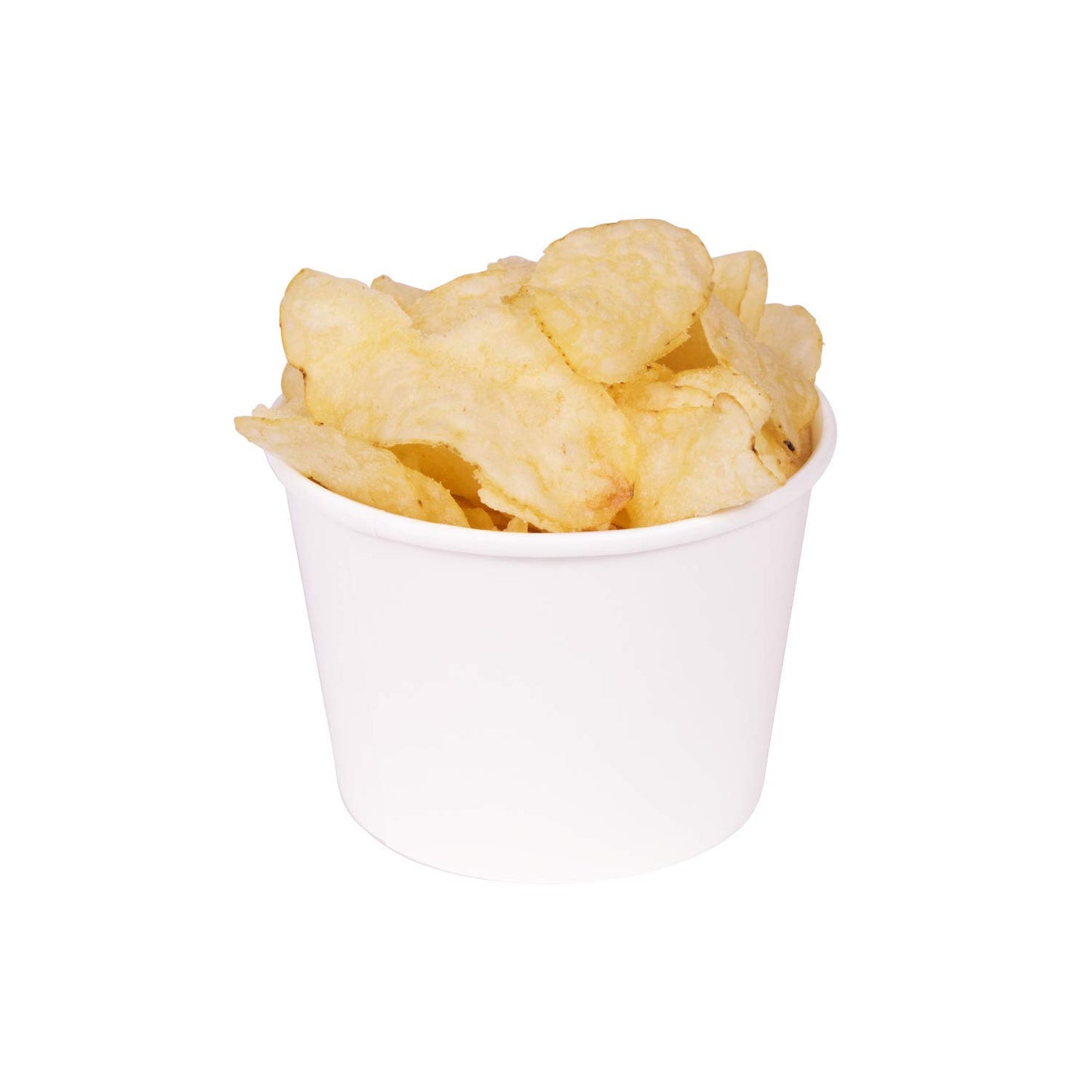 Karat [12oz - 1000 ct] Paper Ice Cream Cups & Soup Bowls for Hot/ Cold Food - Ideal for Soup, Ice Cream, Gelato, Yogurt and Snacks - White (C-KDP12W)