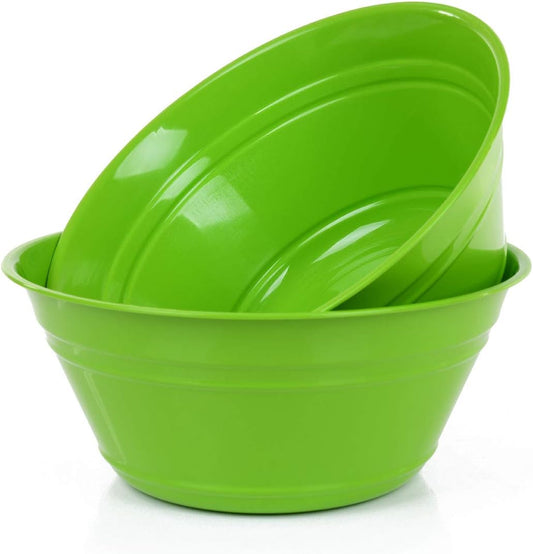Mintra Home Snack Bowls (Large 2pk (4L), Green)